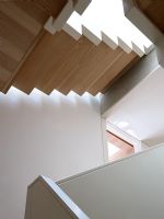 Detail of modern stairs