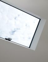 Detail of modern skylight window 