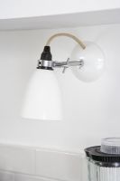 White wall mounted lamp 