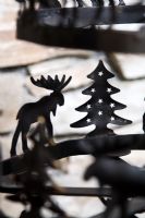 Wrought iron Christmas decoration 