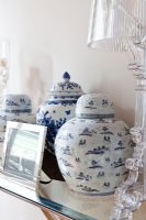 Blue and white ceramics 