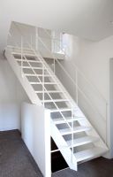 White staircase 