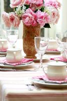 Dining table settings