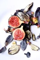 Close up of figs