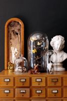 Apothecary chest and collectibles