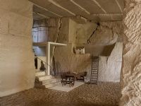 Cave-like living area