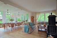 Classic open plan living room 