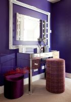 Mirrored dressing table