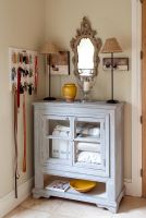 Painted wooden cupboard