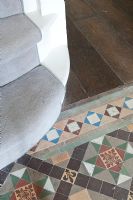 Tiled floor detail