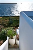 Sea view from Greek villa