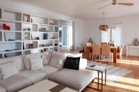 Contemporary open plan living room 