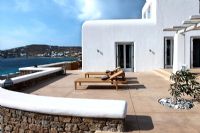 White villa with sea view, Greece