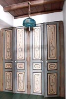 Traditional wooden cupboard