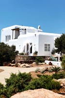 Modern Greek villa