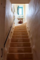 Rustic cycladic staircase 
