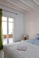 Cycladic white bedroom 
