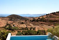 Sea view from Greek villa