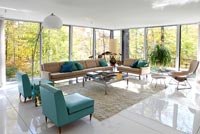 Contemporary bright living room 