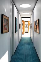 Colourful corridor