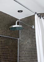 Modern shower detail