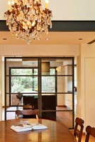 Contemporary open plan dining room
 