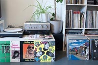 Hi fi and record collection