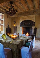 Chateau dining room