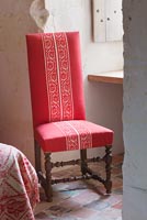 Patterned chair