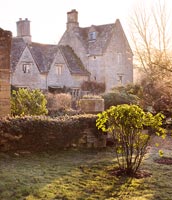 Country house and formal garden