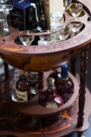 Globe drinks cabinet