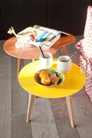 Colourful coffee tables