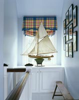 Upstairs landing with model of yacht