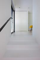Minimal white stairs