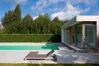 Contemporary summerhouse and pool
