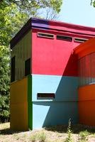 Modern colourful house
