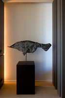 Contemporary fish sculpture