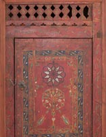 Ornate cabinet door