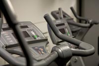 Training machines in gym