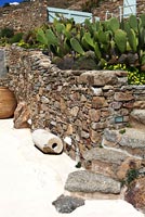 Traditional stone wall