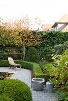 Classic topiary garden