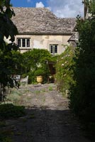 Traditional farmhouse and garden
