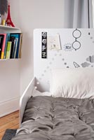 Contemporary childs bedroom detail