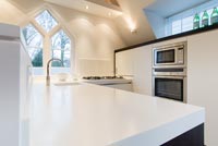 Contemporary kitchen in converted chapel
