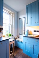 Blue kitchen
