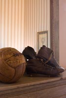 Leather sports equipment