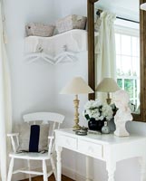 White painted furniture