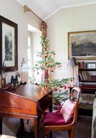 Bureau and christmas tree
