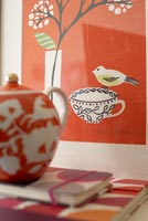 Colourful print by Fiona Howard