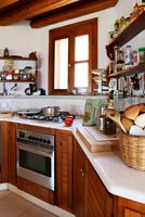 Wooden kitchen